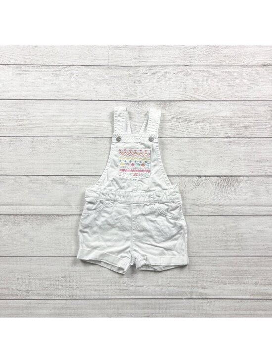 The Children's Place Other - The Children’s Place Denim Shortalls Toddler Short Overalls Embroidered 3T